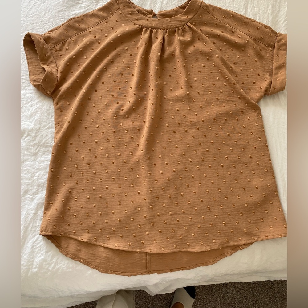 Burnt Orange Dress Shirt